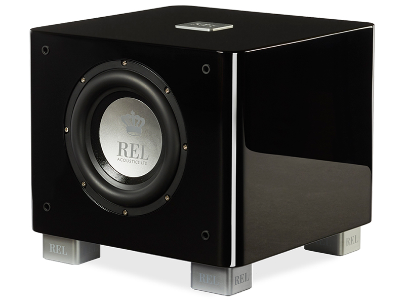 REL Acoustics T/7x - subwoofer - colorazione High Gloss Black