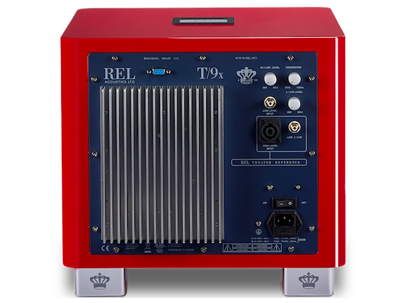 REL Acoustics T/9x SE - subwoofer- colorazione italian racing red - immagine 3