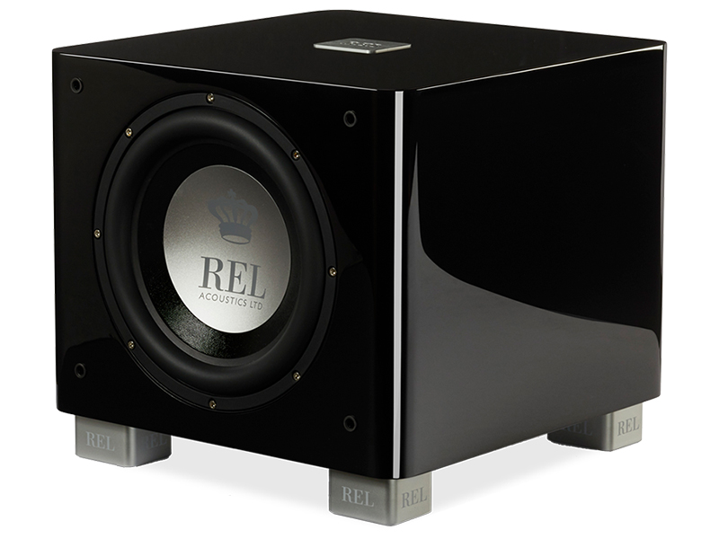 REL Acoustics T/9x - subwoofer - colorazione High Gloss Black