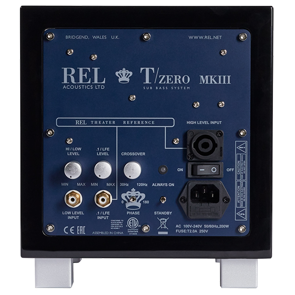 REL Acoustics Tzero MKIII - subwoofer - colorazione white lacquer - immagine 2