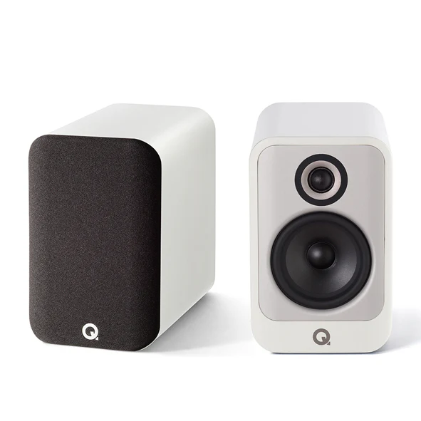 Q Acoustics Concept 30 - coppia di diffusori da scaffale - colorazione white
