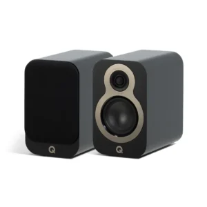 Q Acoustics 3010c - coppia di diffusori da scaffale - colorazione black
