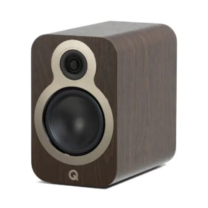 Q Acoustics 3020c - coppia di diffusori da scaffale - colorazione walnut