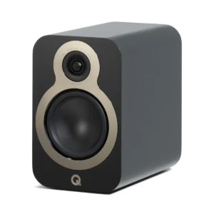 Q Acoustics 3030c - coppia di diffusori da scaffale - colorazione black