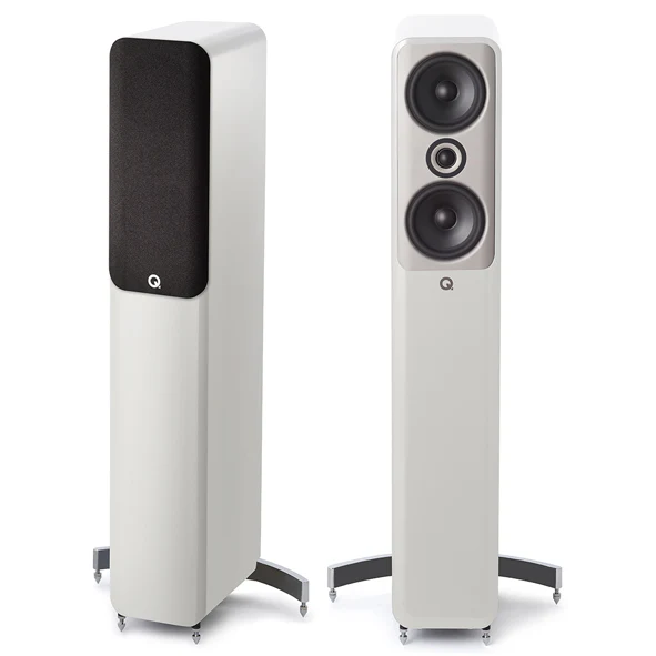 Q Acoustics Concept 50 - coppia di diffusori da pavimento - colorazione wite