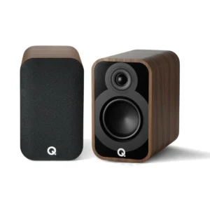 Q Acoustics 5010 - coppia di diffusori da scaffale - colorazione walnut