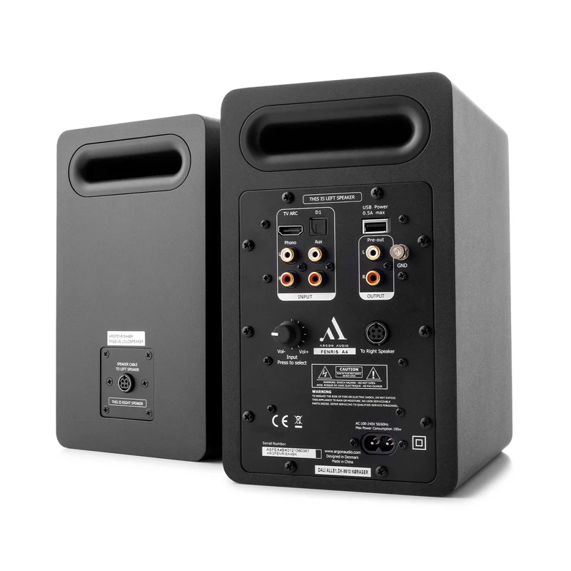 Argon Audio FENRIS A4 Coppia altoparlanti da scaffale attivi - immagine 2