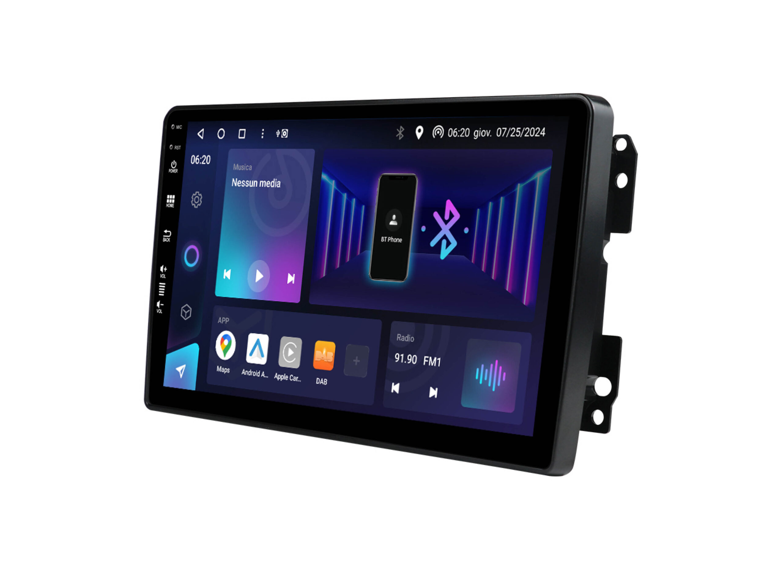 PHONOCAR SM312 Mediastation customfit 10” - compatibile con Fiat 500L
