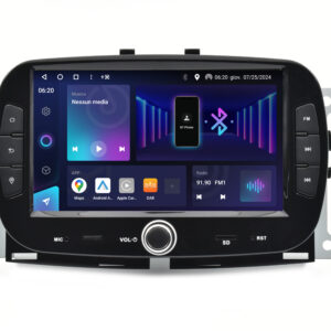 PHONOCAR SM321 Mediastation customfit 7” - compatiile per Fiat 500