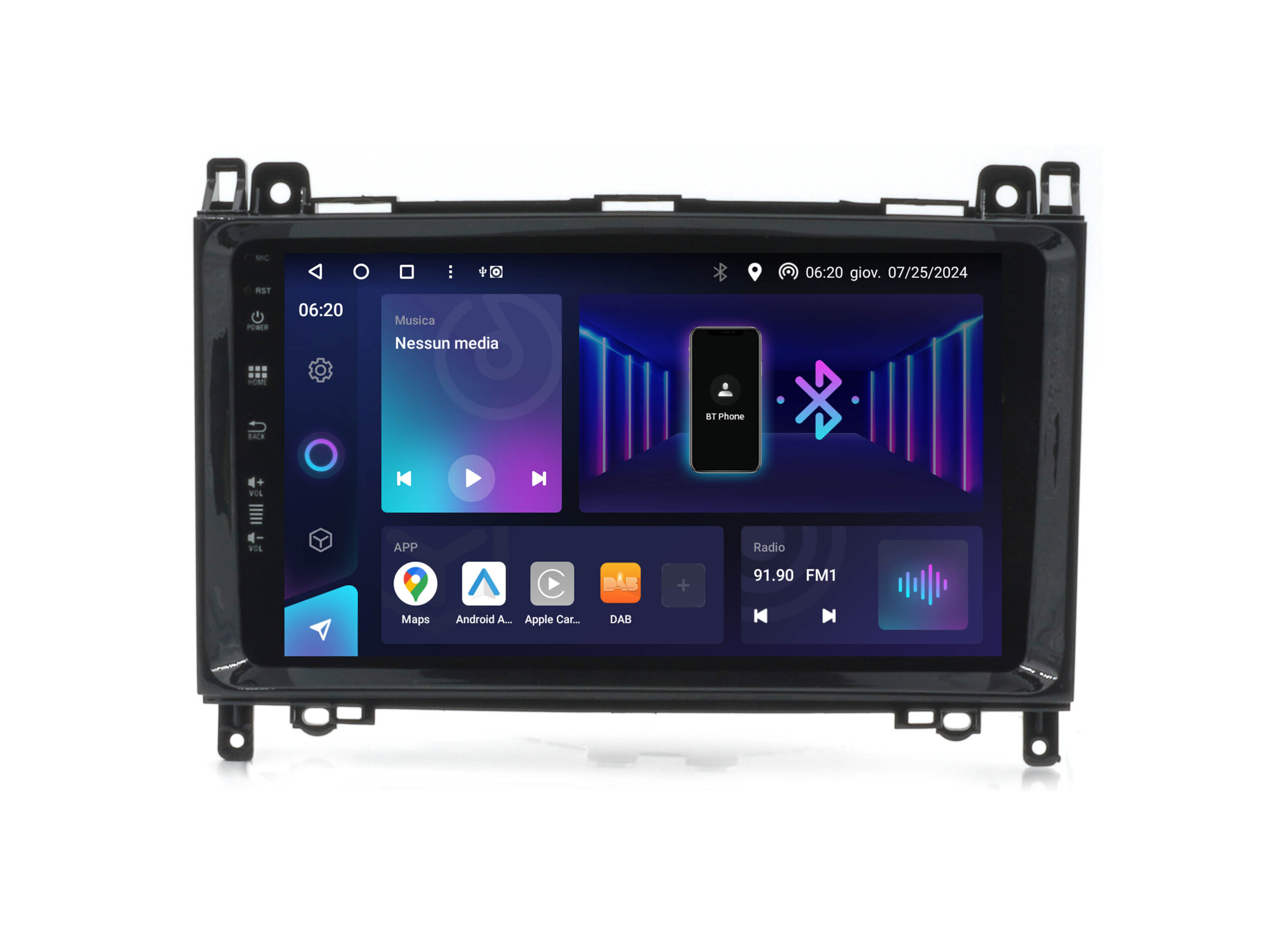 PHONOCAR SM344 Mediastation customfit 9” - compatibile con Mercedes