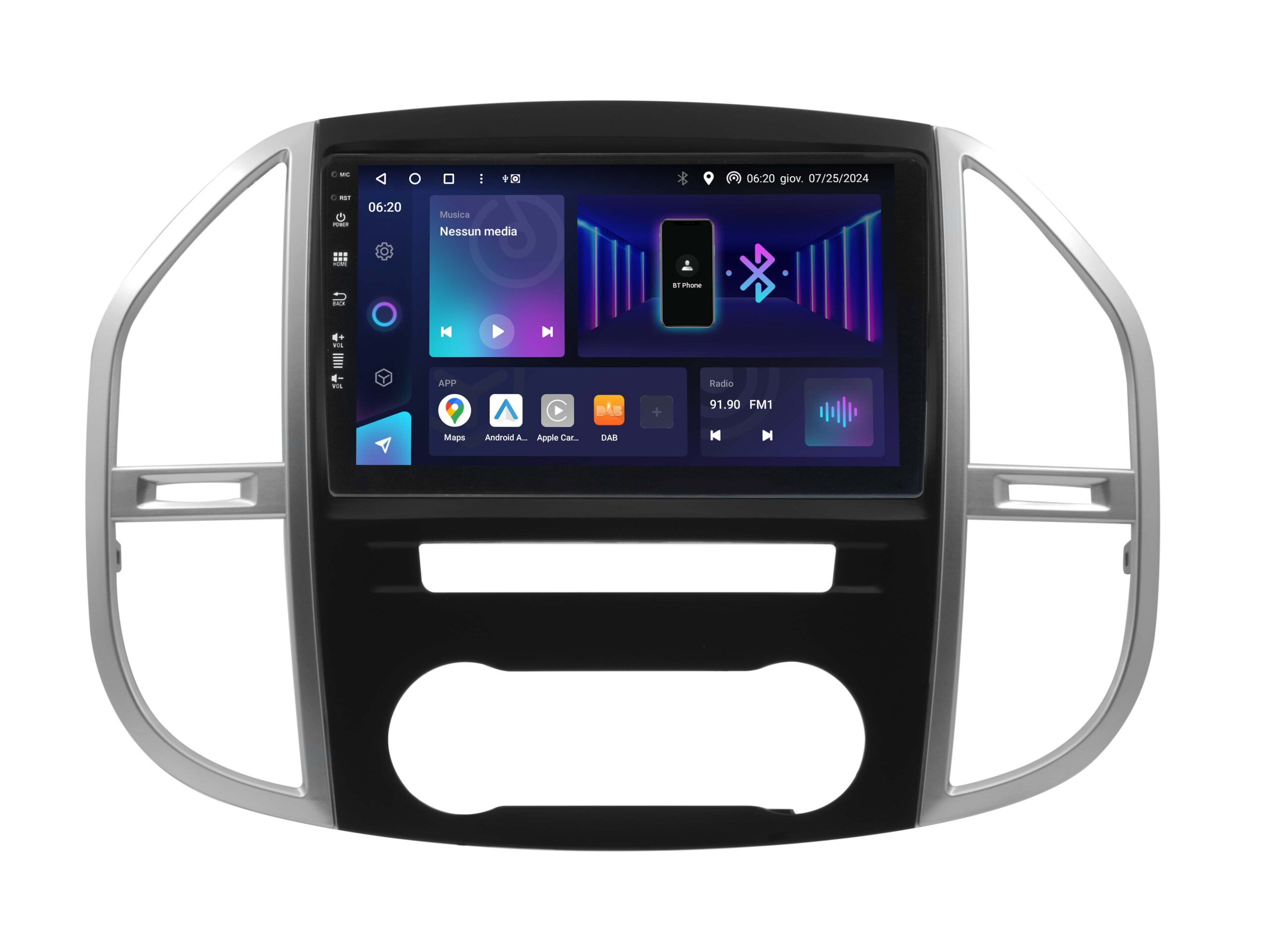PHONOCAR SM345 Mediastation customfit 10” - compatibile con Mercedes