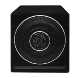 MACROM M-SW200A - Subwoofer amplificato in cassa reflex da 200W RMS con altoparlante da 8"