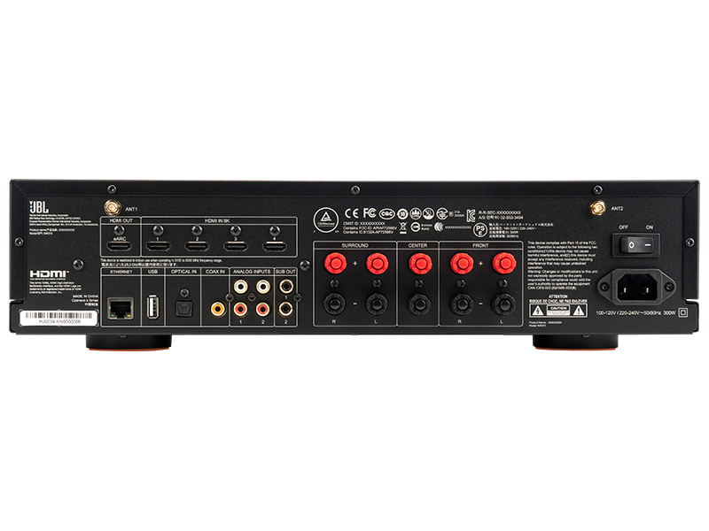 JBL MA510 Amplificatori Multicanale 5.2 c Serie MA - colorazione black - immagine 3