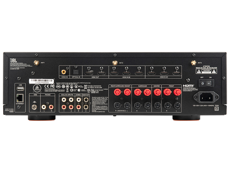 JBL MA7100HP Amplificatori Multicanale 7.2 Serie MA - colorazione black - immagine 3