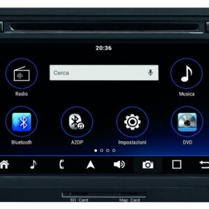 PHONOCAR VM117 Custom fit sinto-dvd 2DIN 7'' Volkswagen