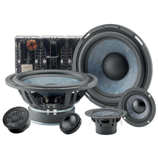 Focal 165 SF3 Coppia kit altoparlanti 3 vie serie Slatefiber