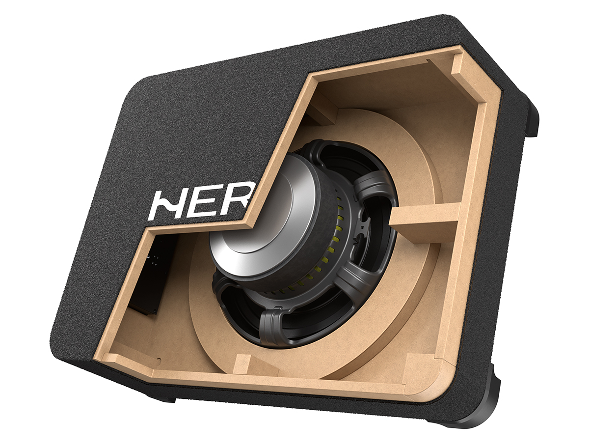 Hertz CBA 250 Subwoofer Attivo Auto 10" 250W RMS - immagine 2